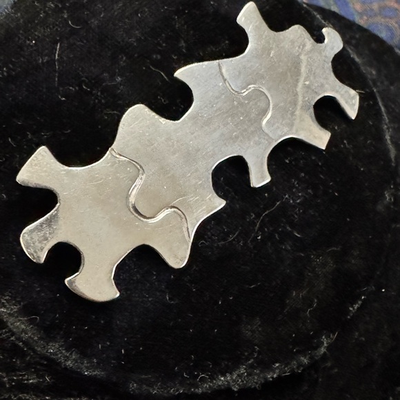 Antonio Pineda Taxco 925 Puzzle Pin – 11.75g of Sterling Genius - Picture 4 of 10